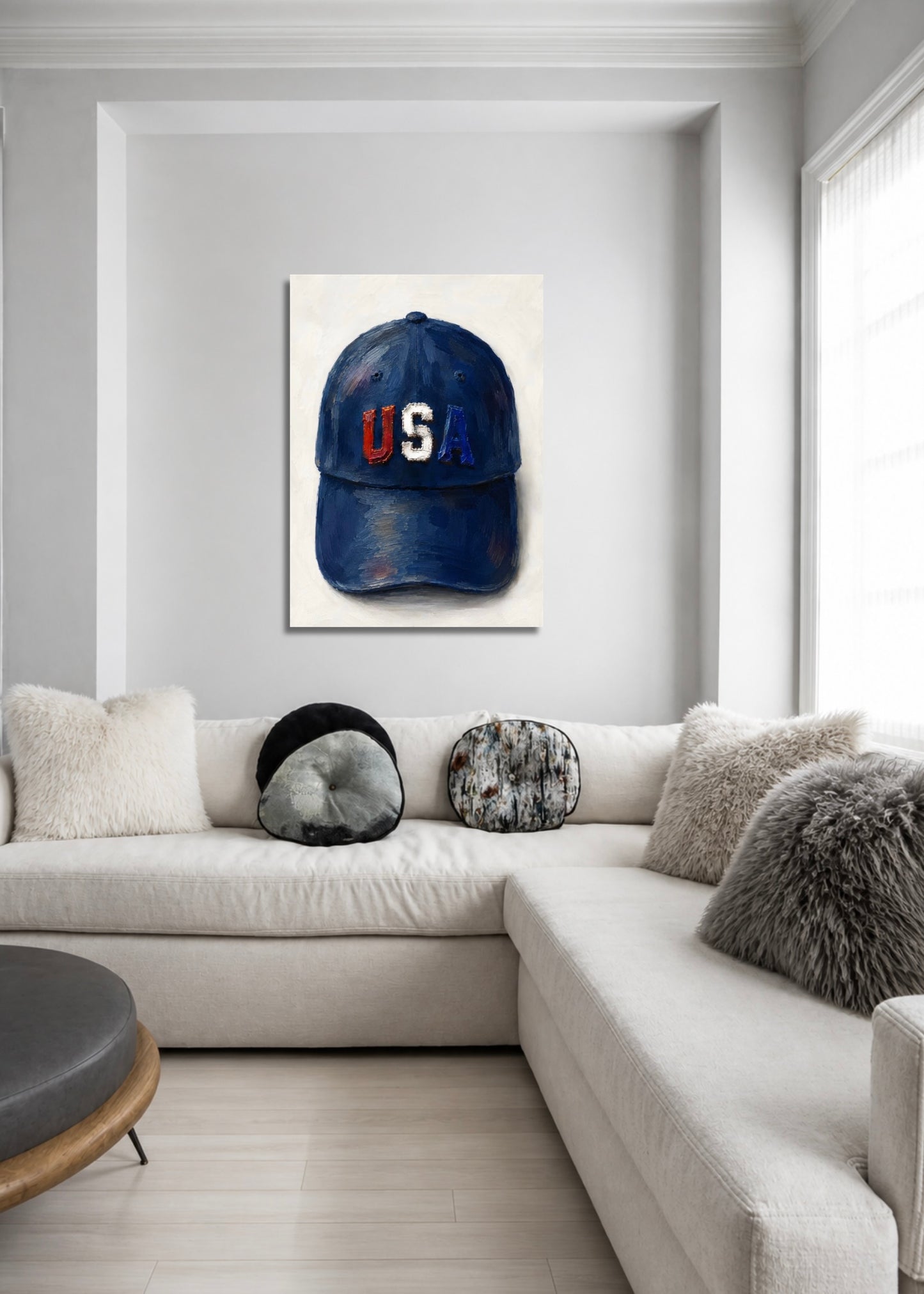 THE USA BLUE