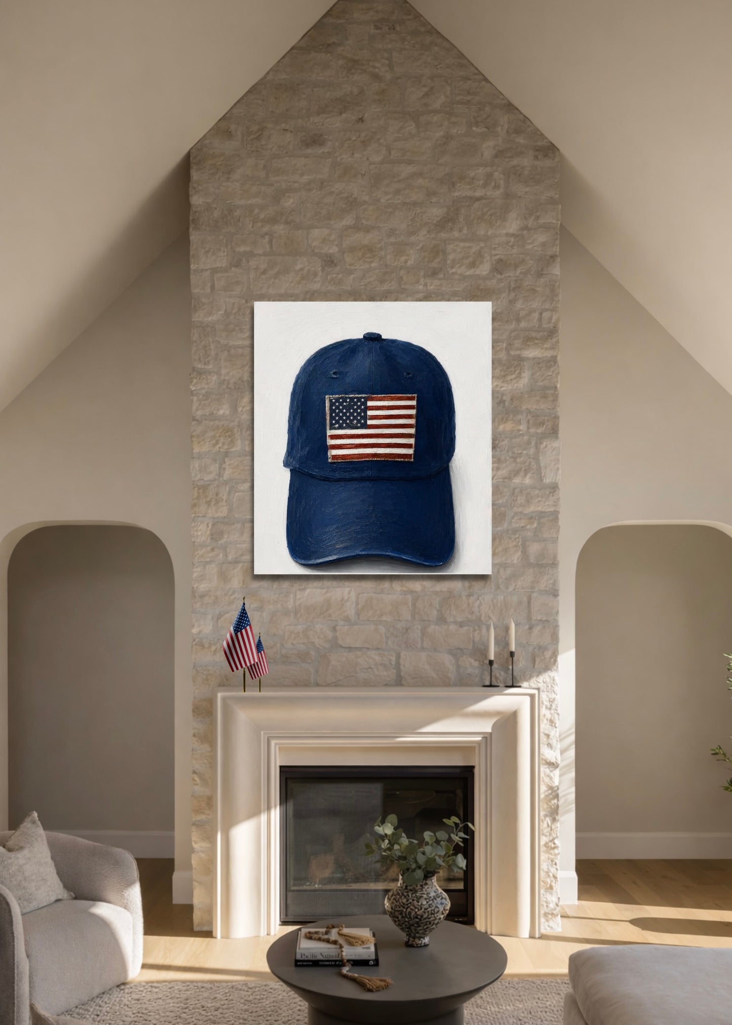 THE AMERICAN FLAG BLUE